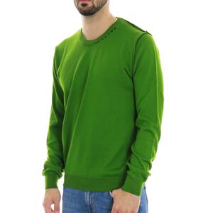 MAGLIA RICAMO VERDE